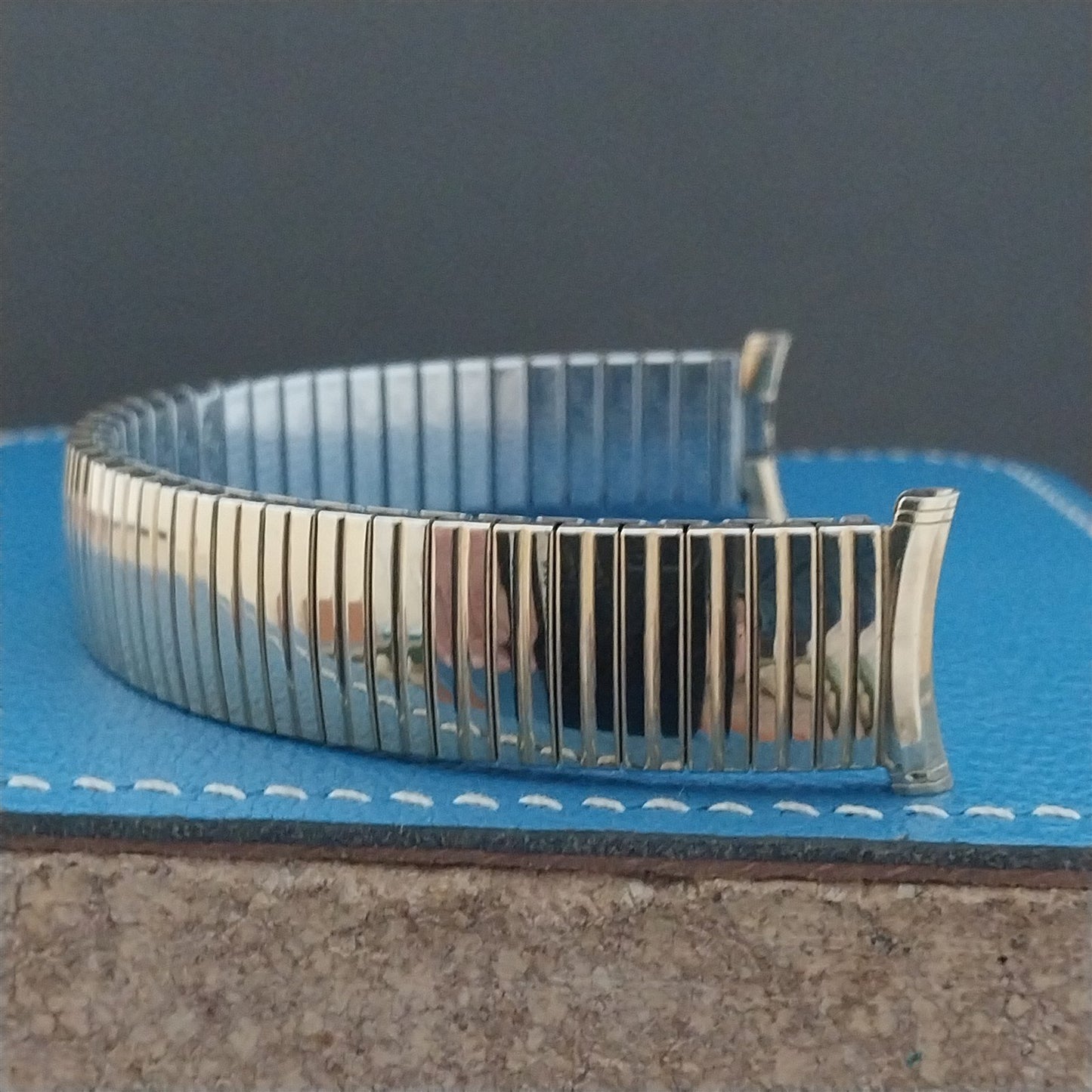 18mm 19mm Speidel USA 10k Gold-Filled Linesman 1969 Unused Vintage Watch Band