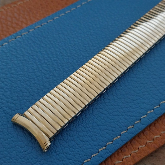 18mm 19mm Speidel USA 10k Gold-Filled Linesman 1969 Unused Vintage Watch Band