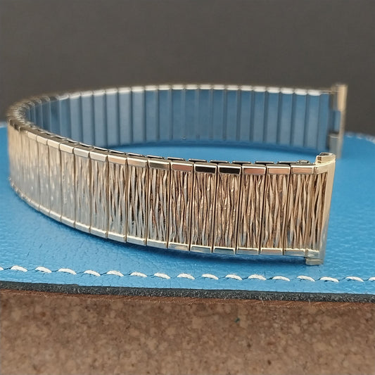 Vintage 19mm 18mm 17mm Gold-Fill Speidel Valencia X-Long 1970 Unused Watch Band