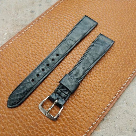 5/8" Bulova Caravelle Tapered Leather nos Unused 1970s Vintage Watch Band