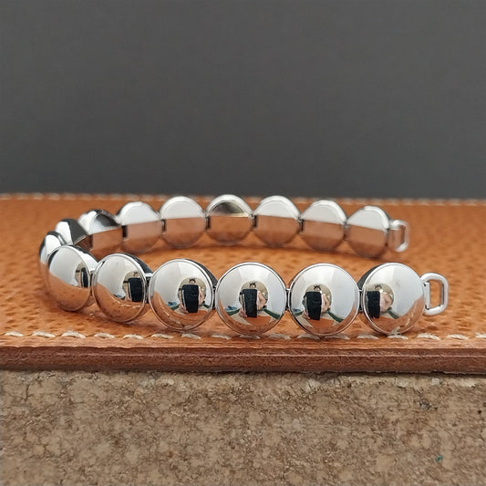 1950s White Gold-Filled Hadley Ladies Unused Vintage Cocktail Watch Band