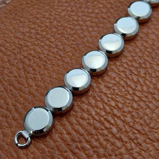 1950s White Gold-Filled Ladies Foster Unused Vintage Cocktail Watch Band