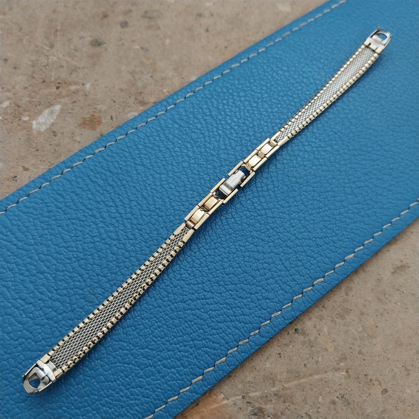 Gold-Filled Kreisler Fleur De Lis 1960s Ladies Vintage Cocktail Watch Band