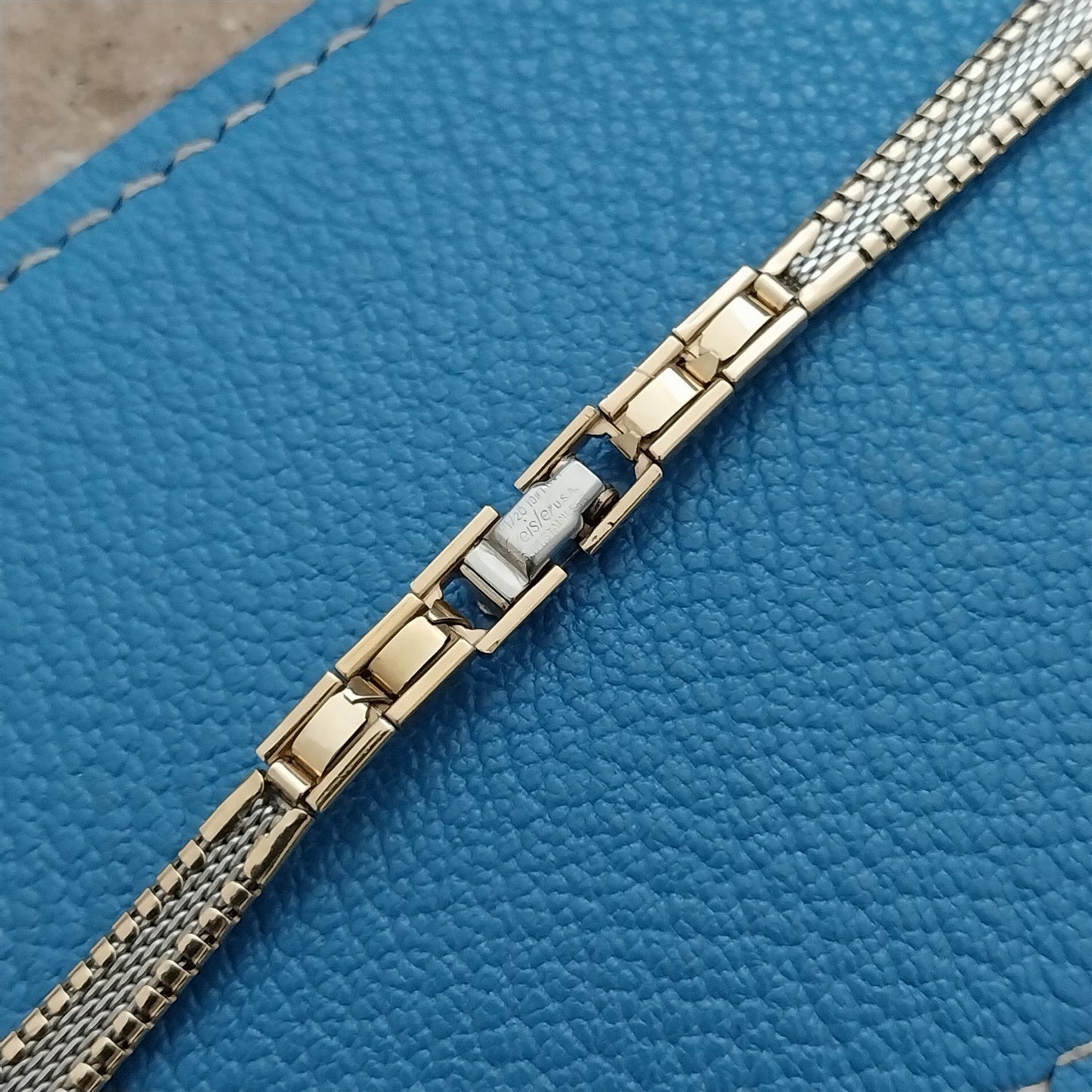 Gold-Filled Kreisler Fleur De Lis 1960s Ladies Vintage Cocktail Watch Band
