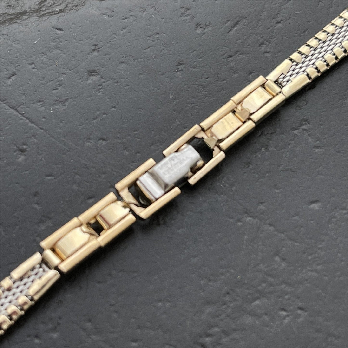 10k Gold-Filled Kreisler Fleur De Lis Unused 1960s Ladies Vintage Watch Band