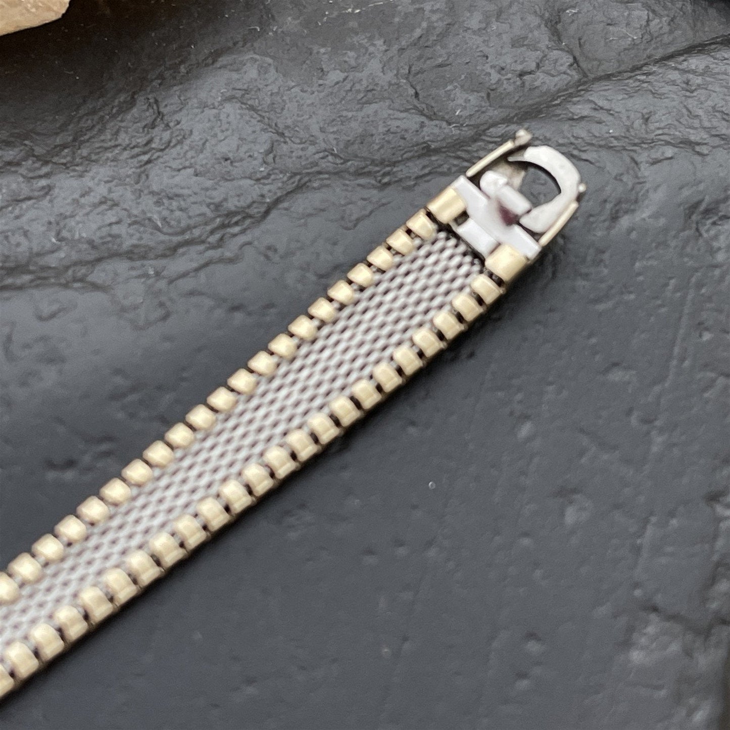 10k Gold-Filled Kreisler Fleur De Lis Unused 1960s Ladies Vintage Watch Band