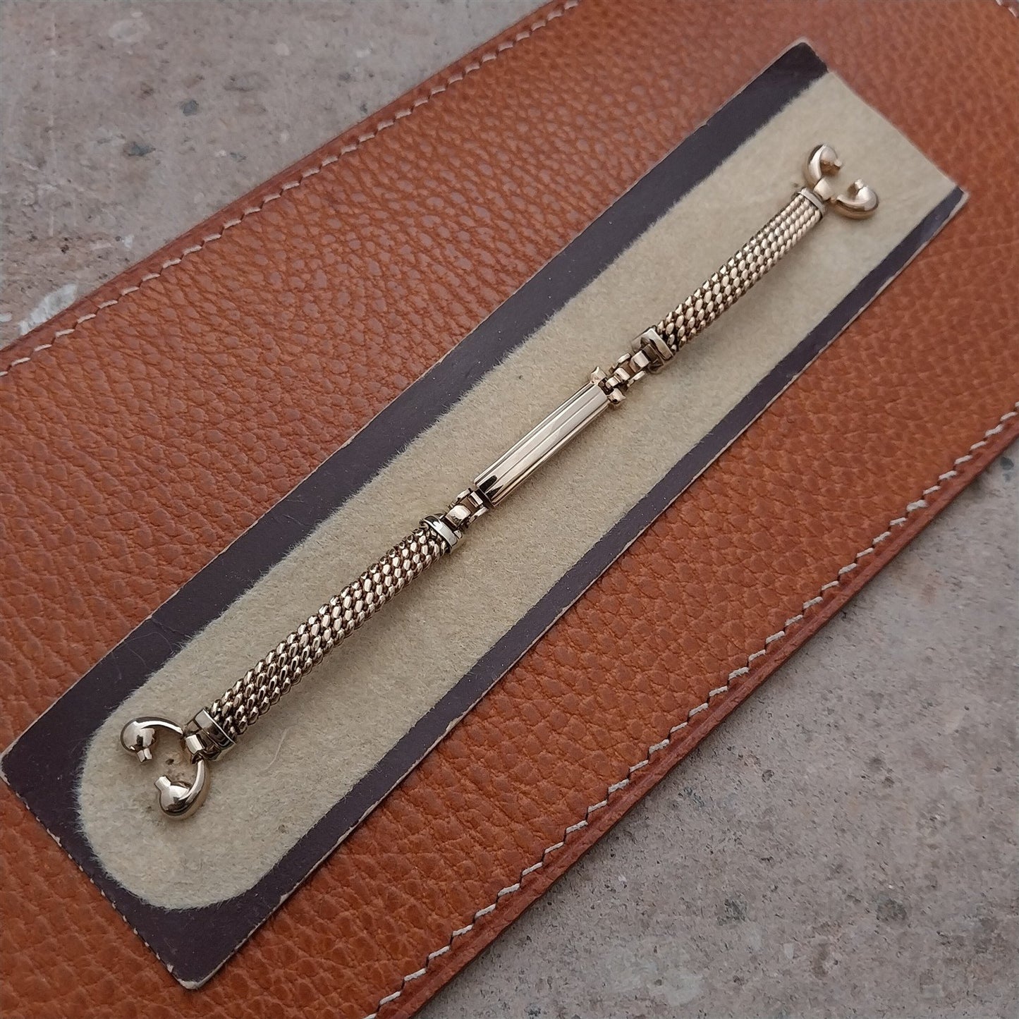 Kreisler Ladies Gold-Filled NOS 1950s Unused Vintage Cocktail Watch Band