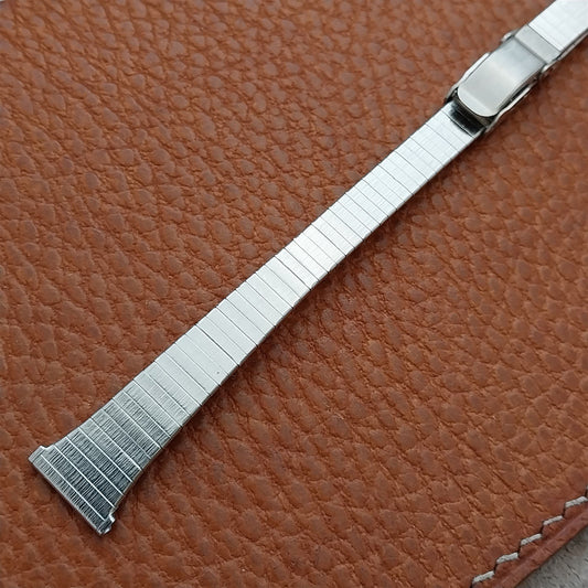 1/2" White Gold RGP Kestenmade Ladies 1970s Vintage Cocktail Watch Band