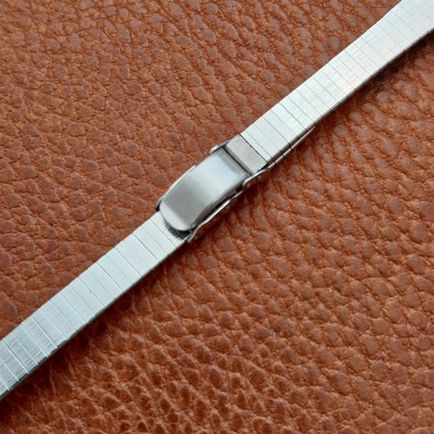 1/2" White Gold RGP Kestenmade Ladies 1970s Vintage Cocktail Watch Band
