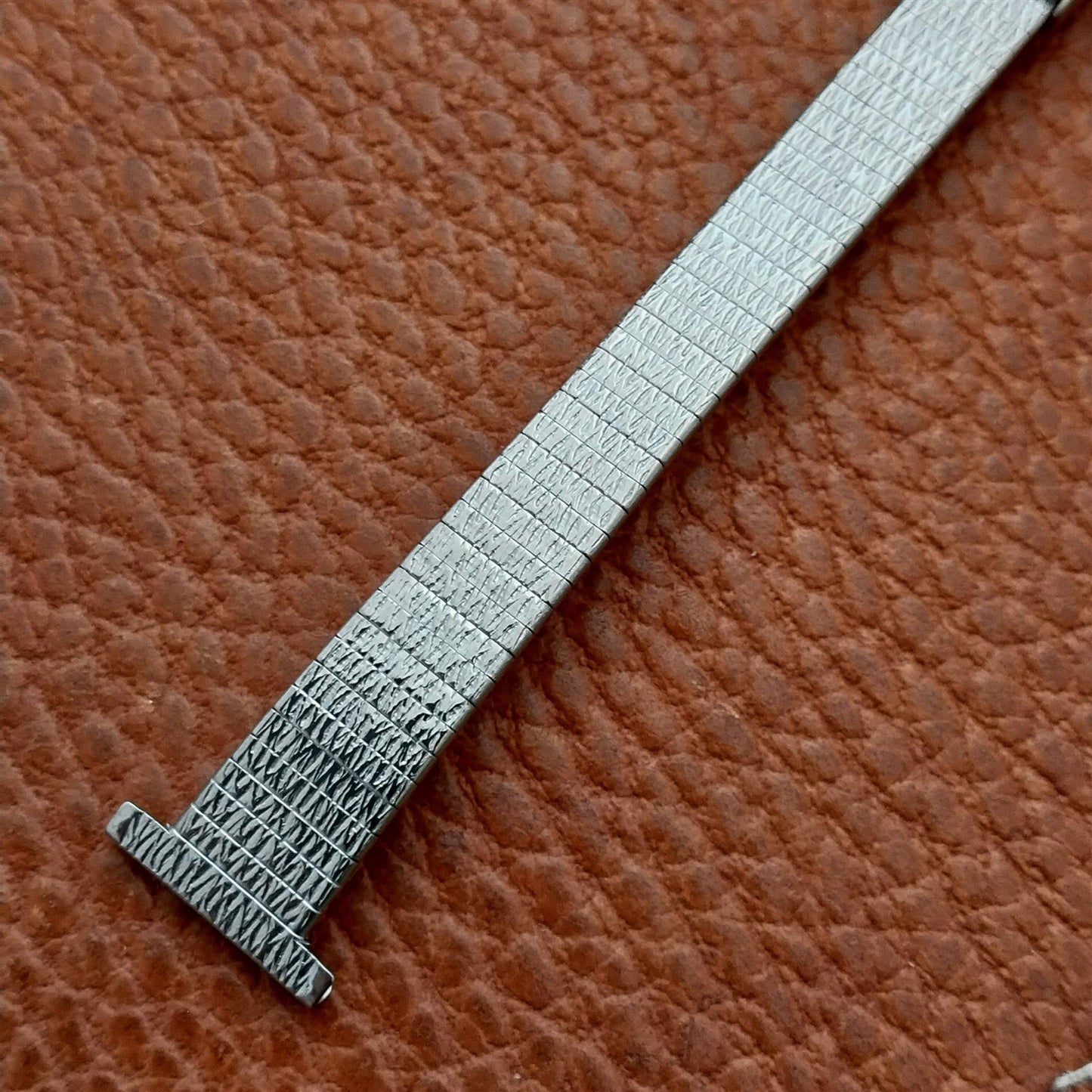 14mm 13mm JB Champion Ladies Stainless Steel 1970s Vintage Cocktail Watch Band