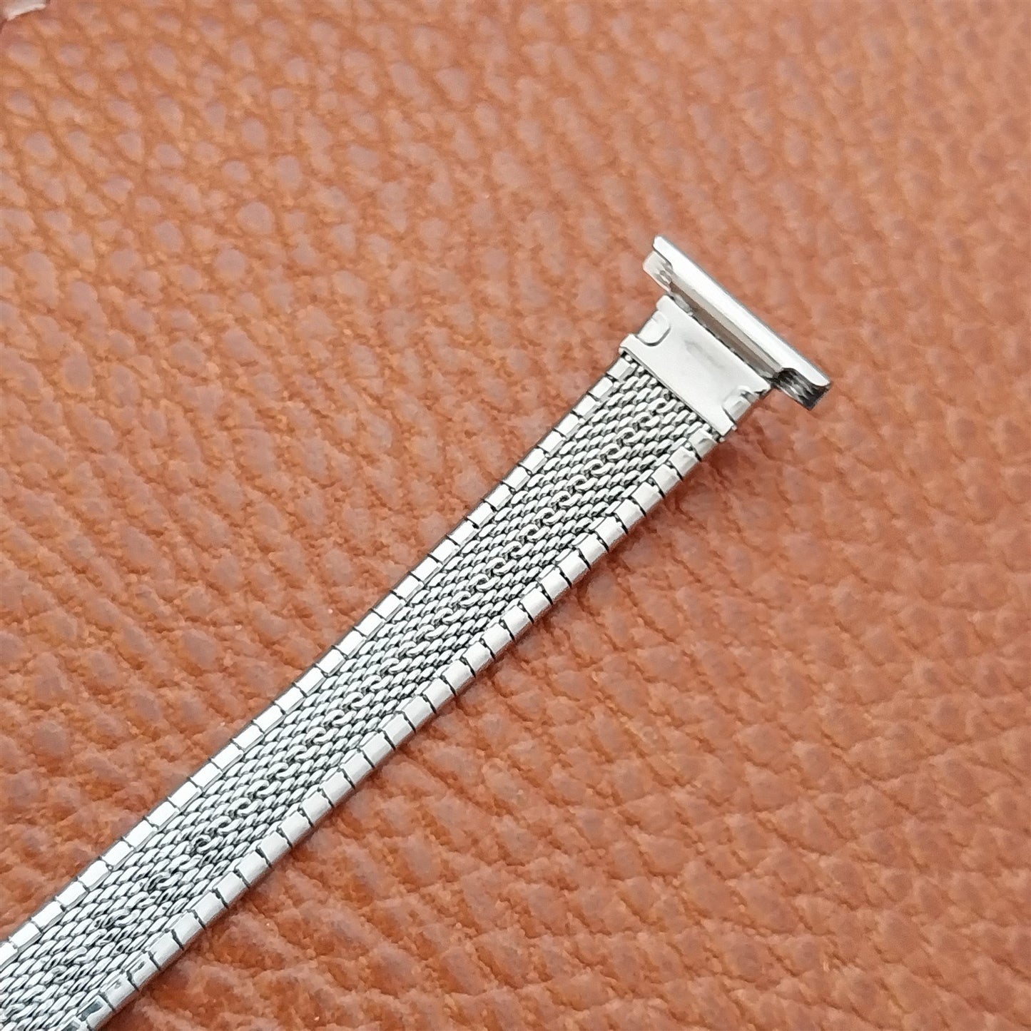 14mm 13mm JB Champion Ladies Stainless Steel 1970s Vintage Cocktail Watch Band