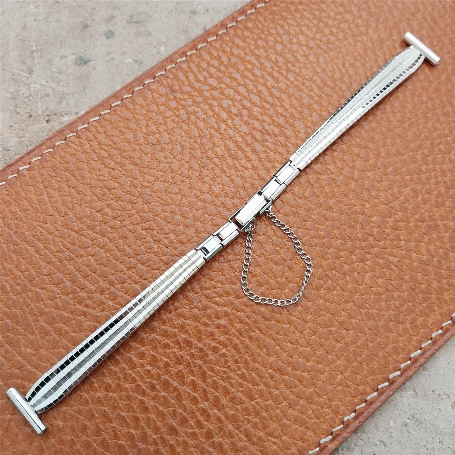 1/2" White Gold Filled nos Duchess Ladies 1960s Unused Vintage Watch Band