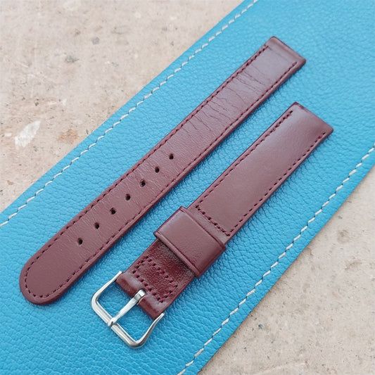 5/8" Long Cowhide Leather ORD A-11 1950s Vintage Watch Strap & Elgin Buckle