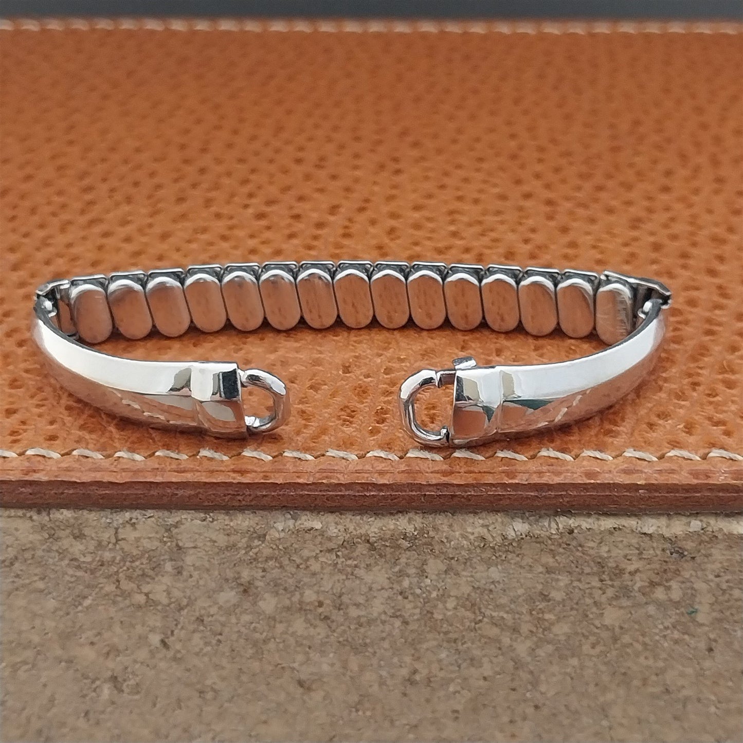 White Gold-Fill Ladies Champion Virginia Lee Unused Vintage Cocktail Watch Band