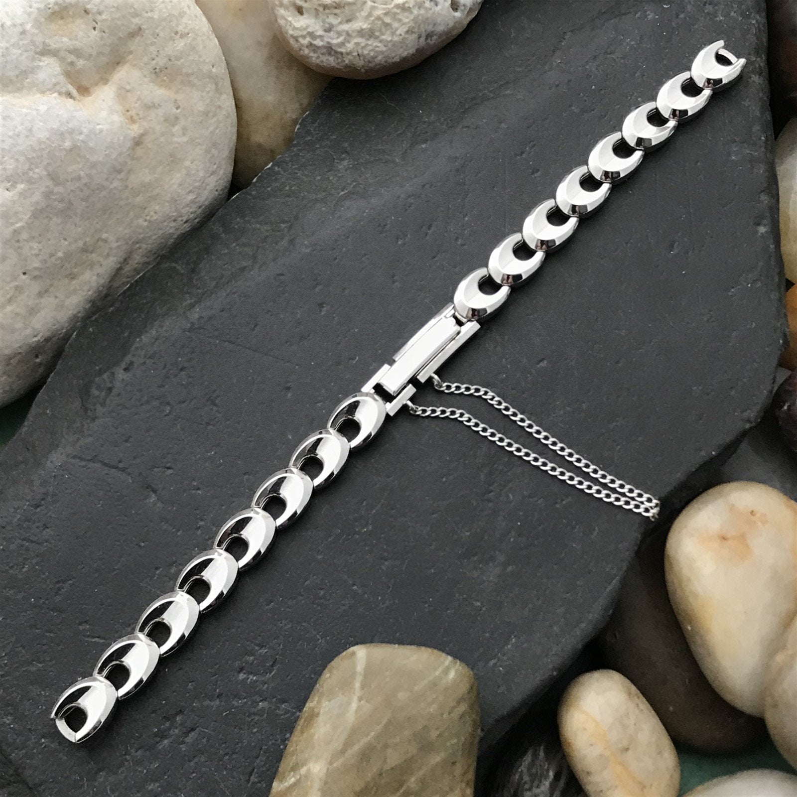 White Gold-Filled Ladies Kreisler Boutique 1950s Unused Vintage Watch Band