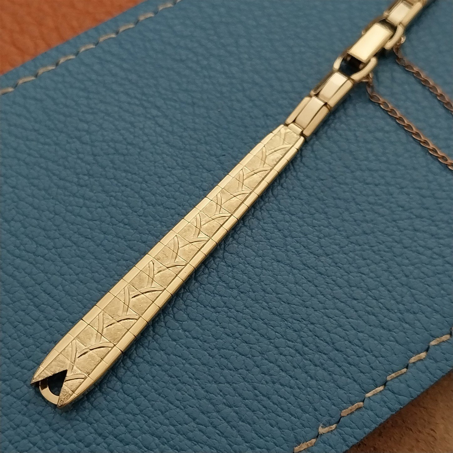 1960s Vintage Ladies Gold-Filled Speidel Capistrano Unused Cocktail Watch Band