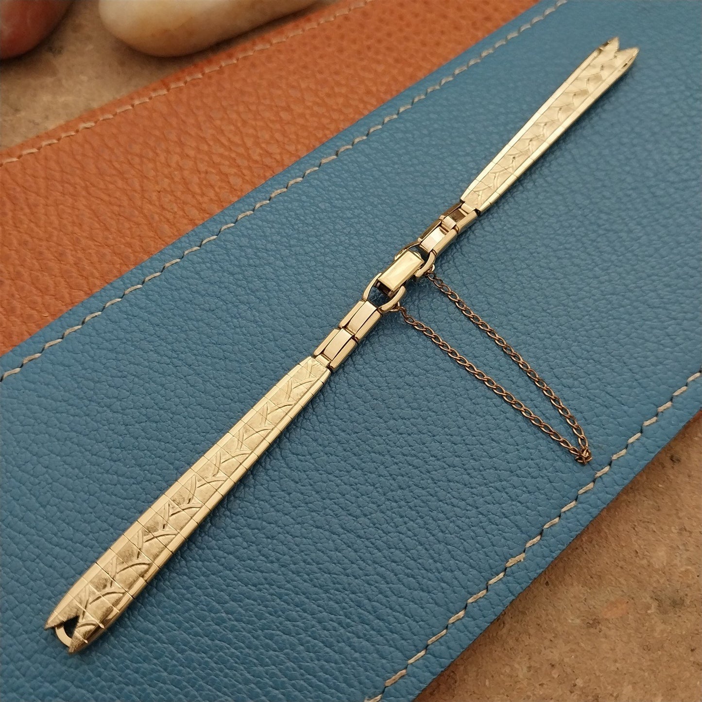 1960s Vintage Ladies Gold-Filled Speidel Capistrano Unused Cocktail Watch Band