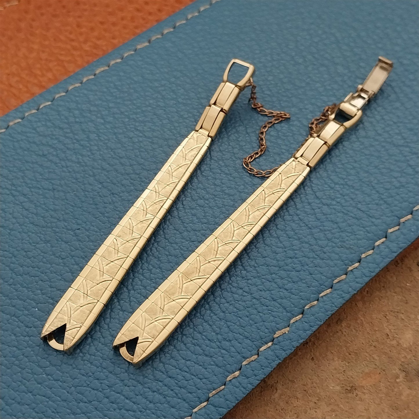 1960s Vintage Ladies Gold-Filled Speidel Capistrano Unused Cocktail Watch Band