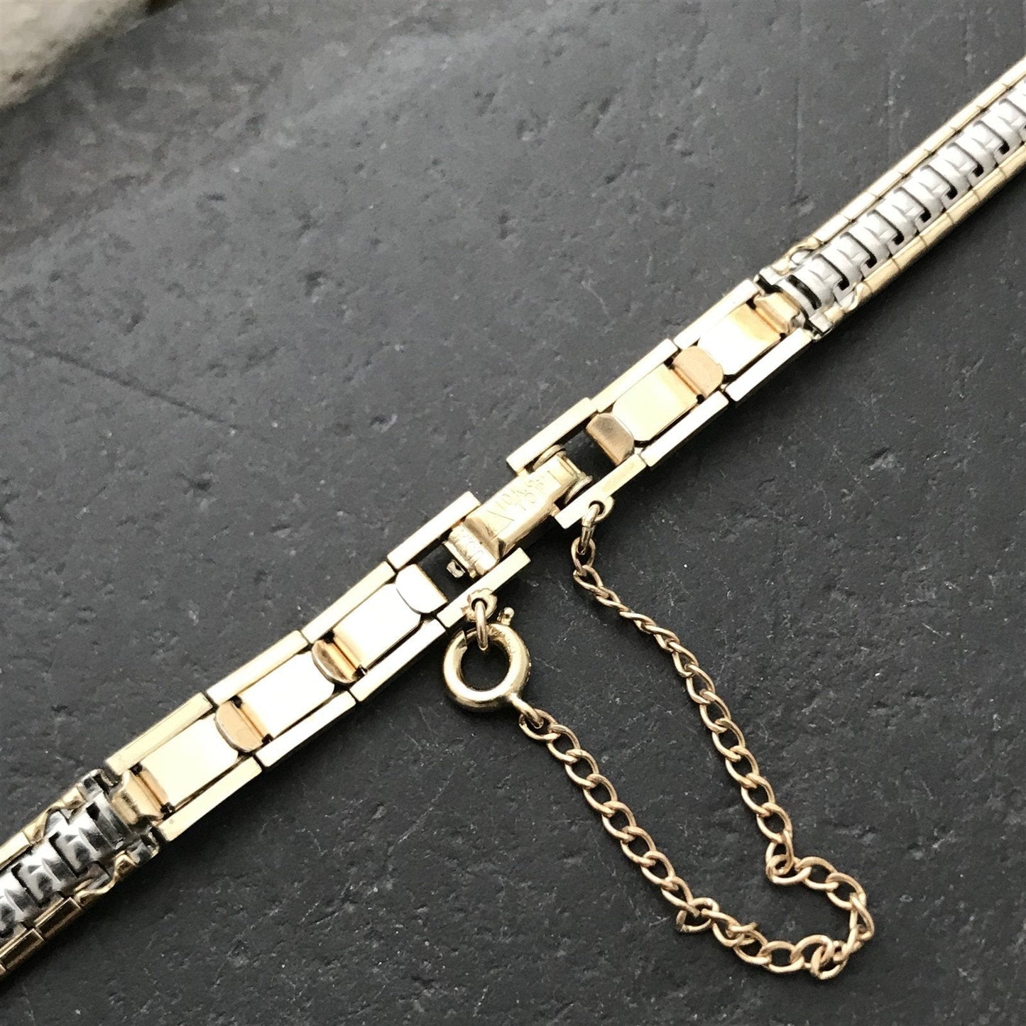 10k Gold-Filled JB Champion Ladies mcm 1960s Unused Vintage Cocktail Watch Band