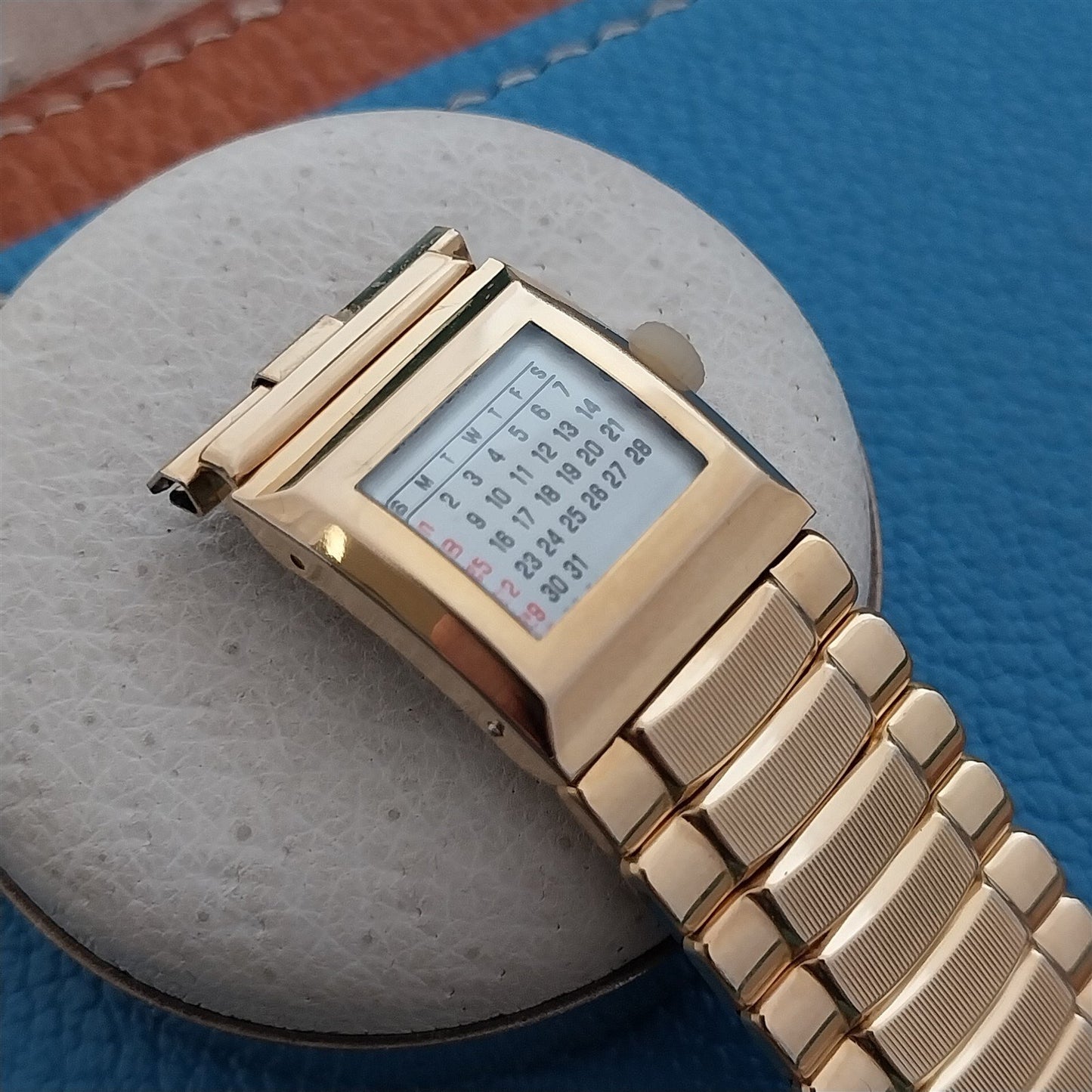 17mm 18mm 19mm Champion Gold-Filled Perpetual Calendar 1960s Vintage Watch Band