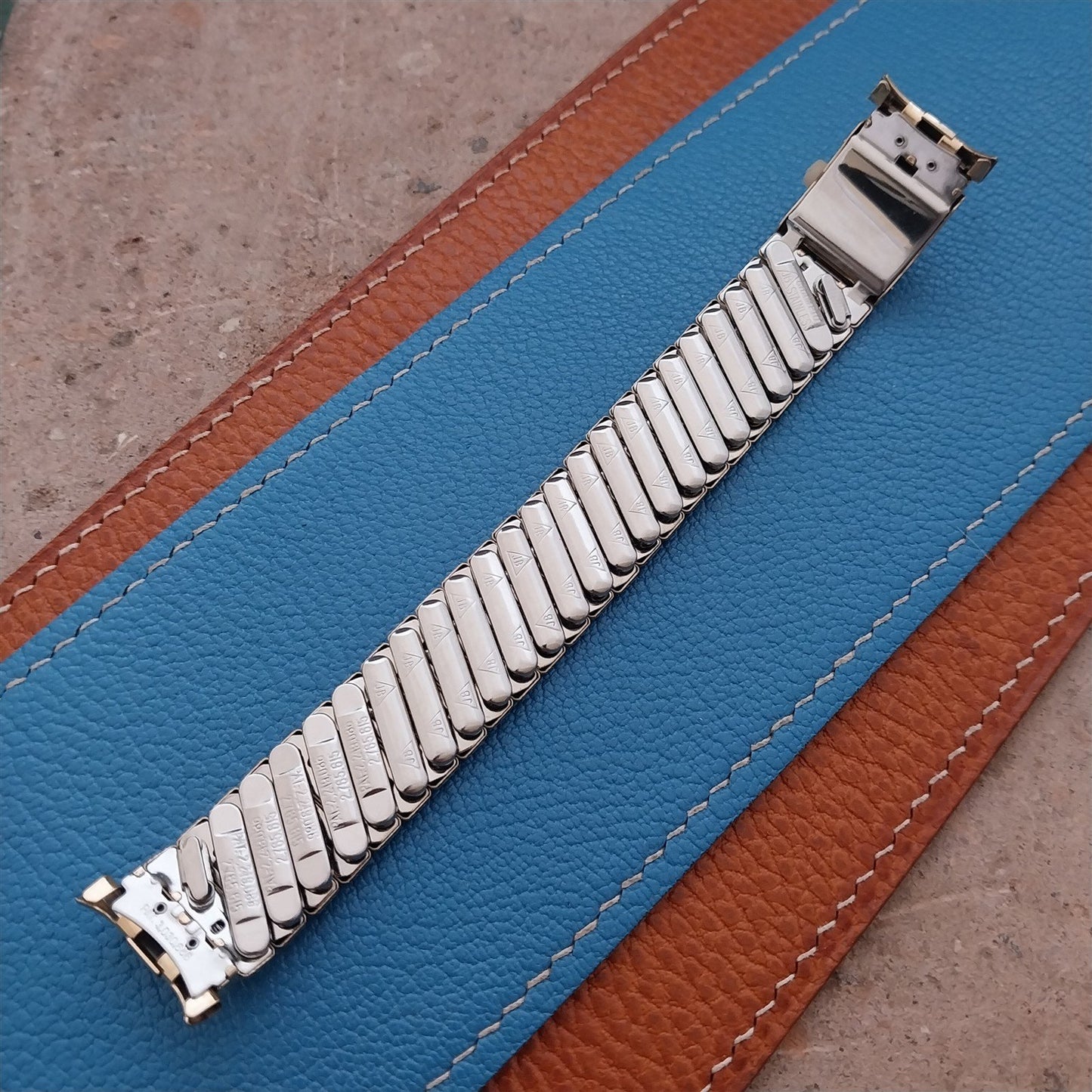 17mm 18mm 19mm Champion Gold-Filled Perpetual Calendar 1960s Vintage Watch Band