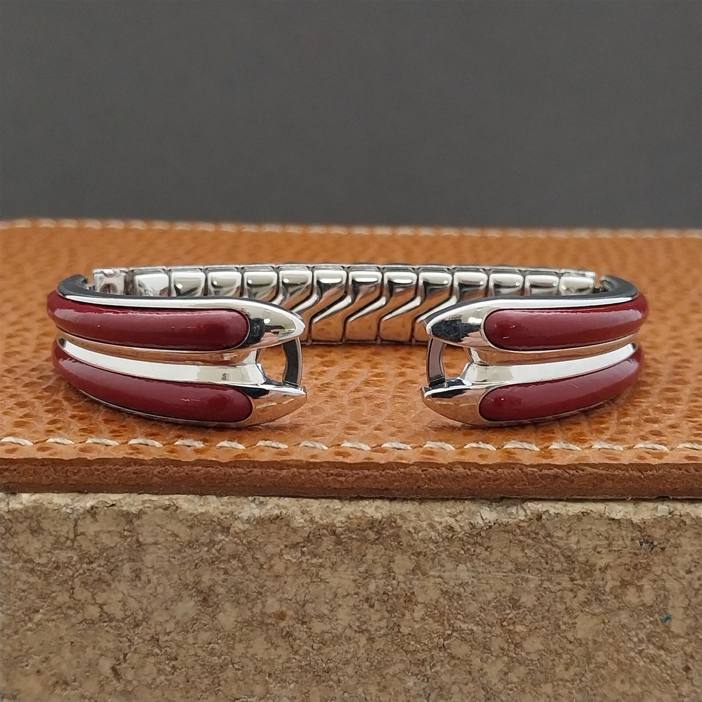 White Gold-Filled Elsa Schiaparelli Kreisler Unused Vintage Cocktail Watch Band