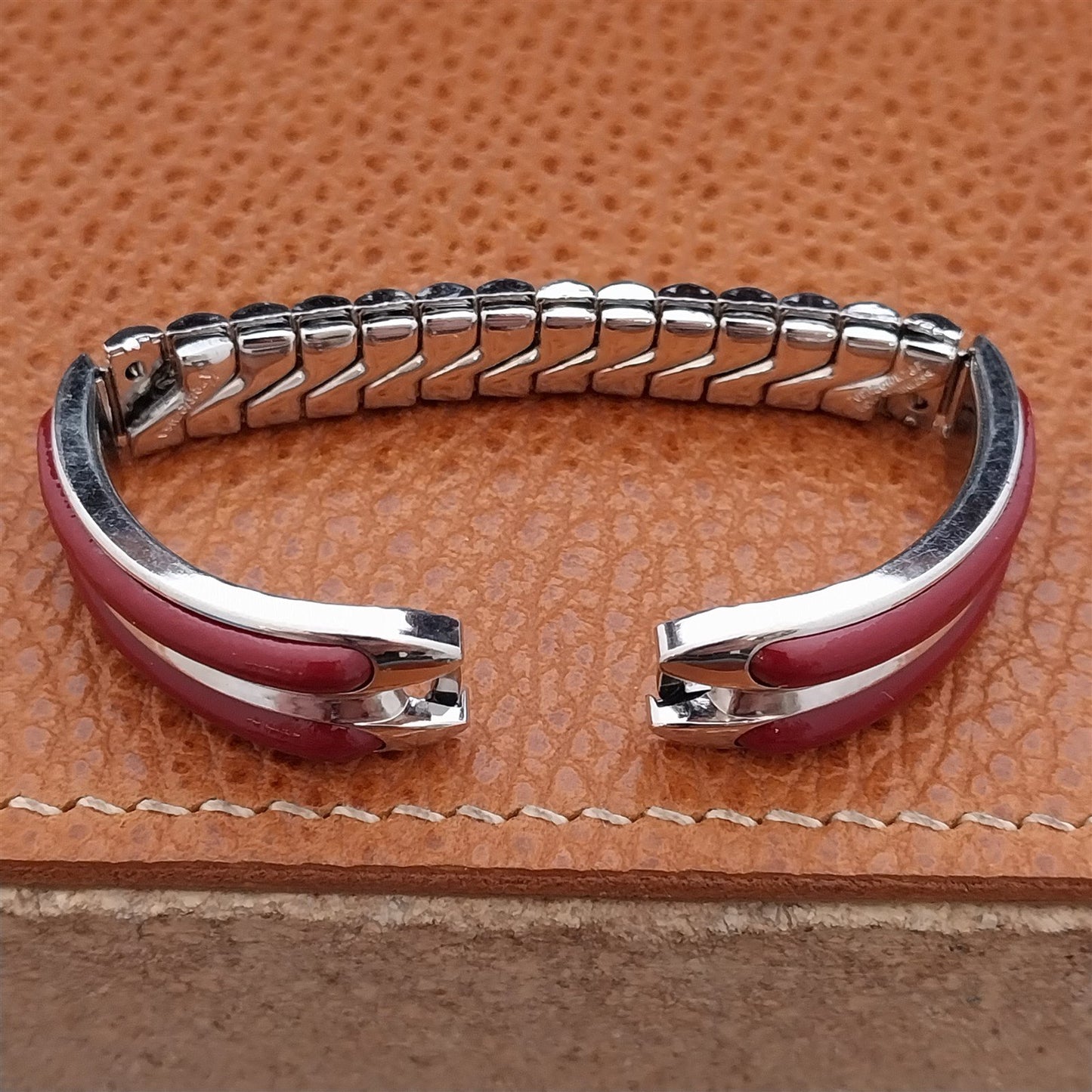 White Gold-Filled Elsa Schiaparelli Kreisler Unused Vintage Cocktail Watch Band