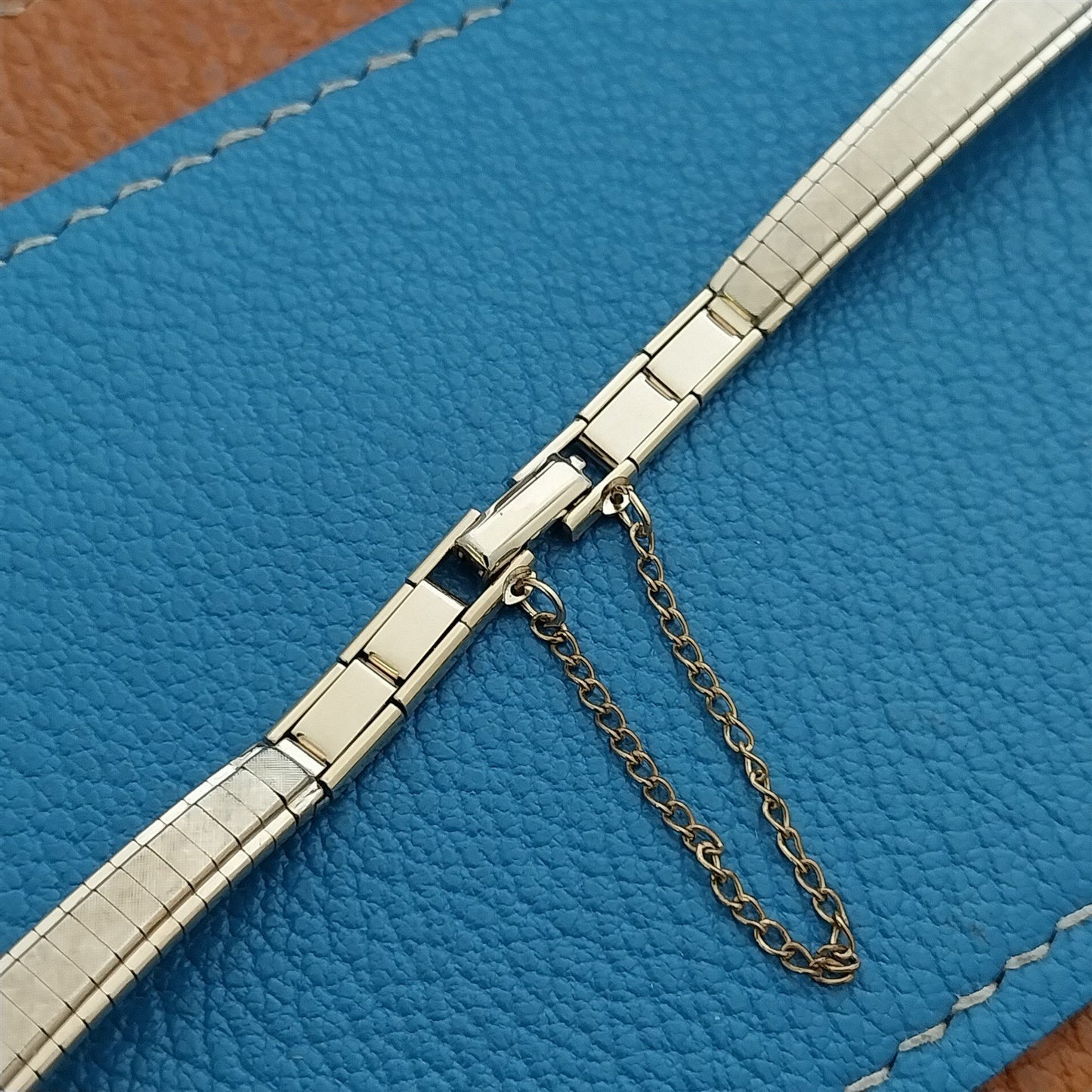 Ladies Gold-Fill Rhinestone JB Champion Unused 1960s Vintage Cocktail Watch Band