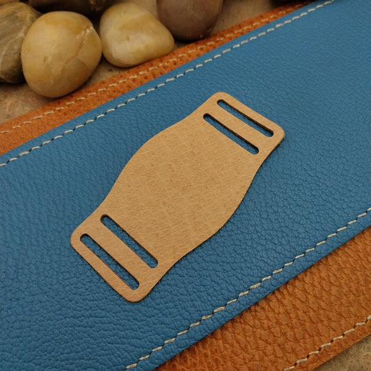 20mm Vintage Style Bund Pad Veg-Tanned Pigskin USA Made