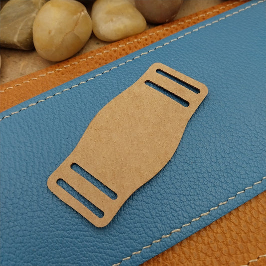 20mm Vintage Style Bund Pad Veg-Tanned Pigskin USA Made