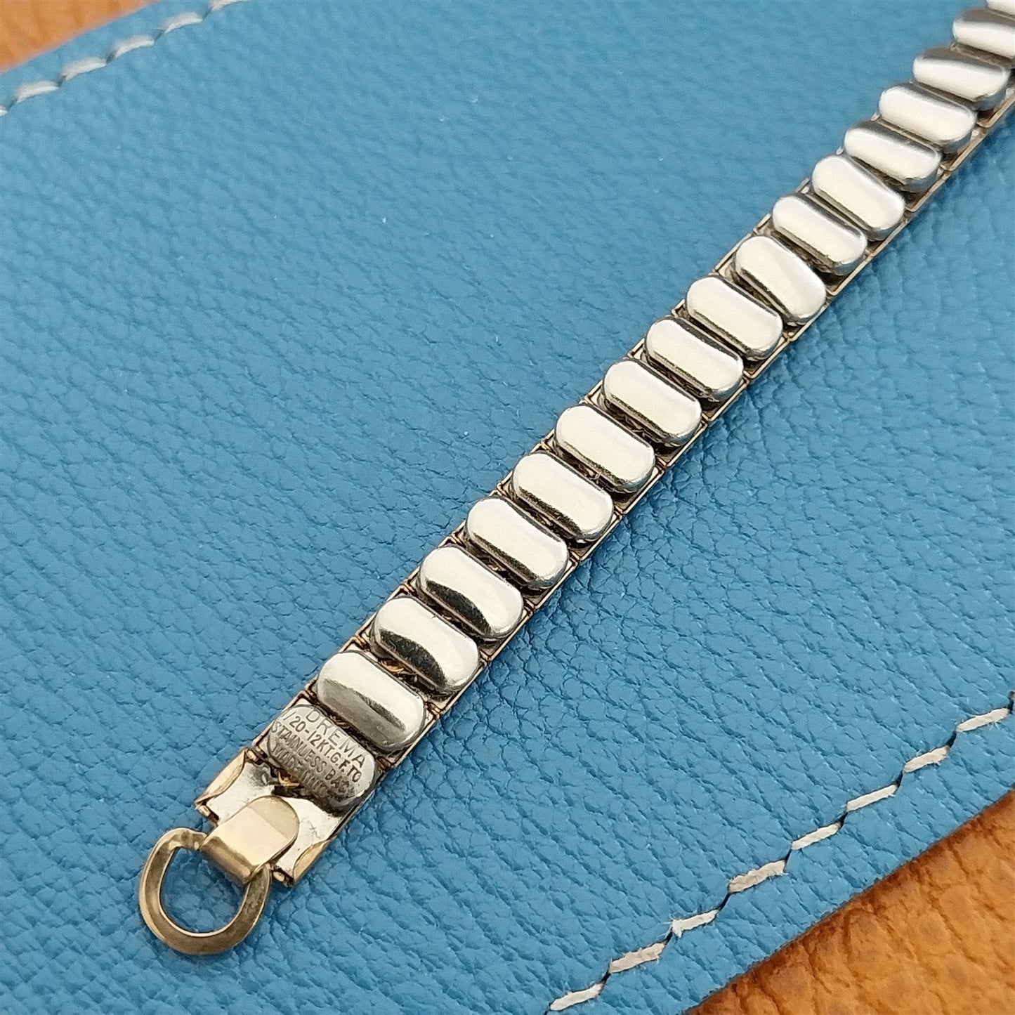 Ladies 1950s 10k Yellow Gold-Fill Drema Unused Vintage Cocktail Watch Band