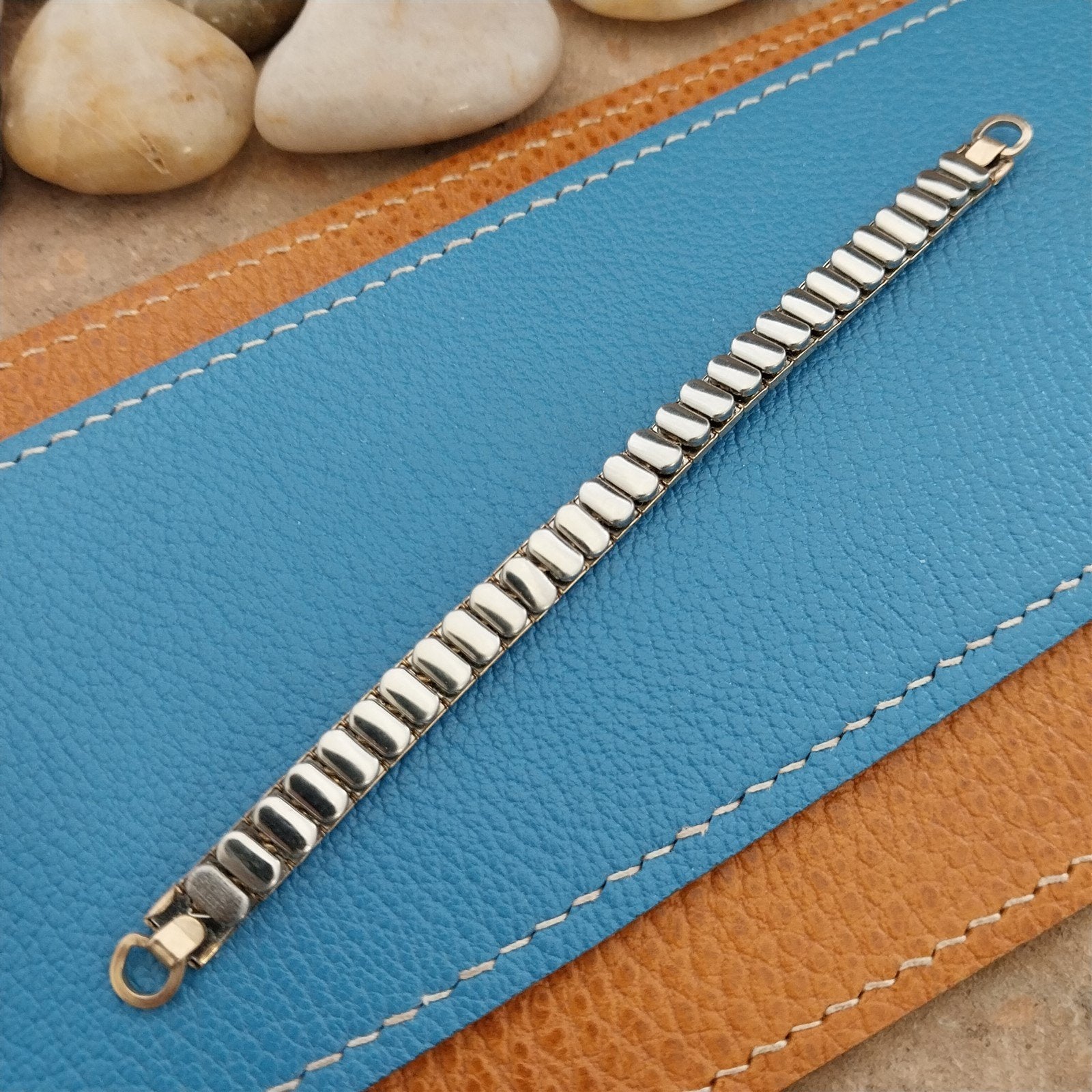 Ladies 1950s 10k Yellow Gold-Fill Drema Unused Vintage Cocktail Watch Band