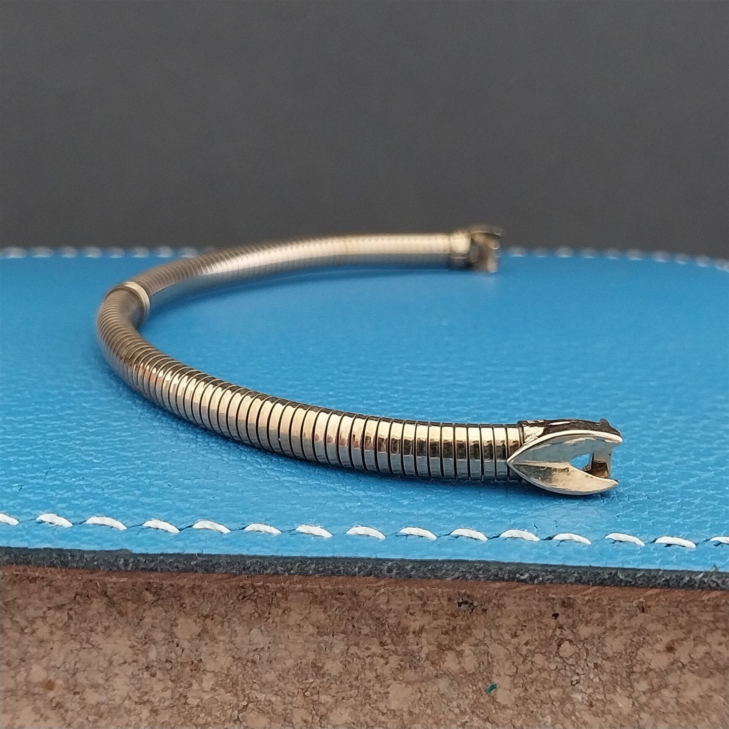 12k Yellow Gold-Filled Forstner Ladies Expansion Unused 1950s Vintage Watch Band