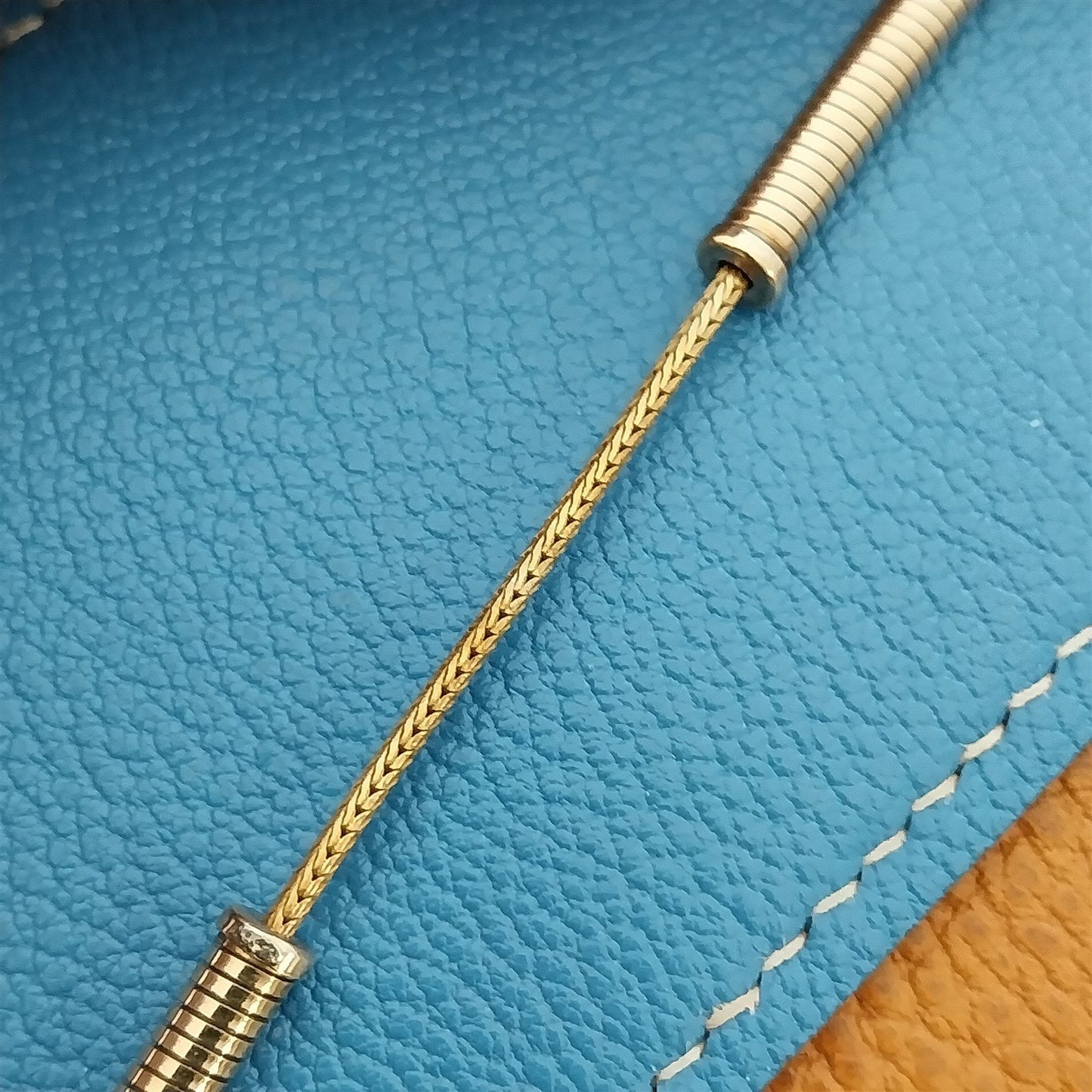 12k Yellow Gold-Filled Forstner Ladies Expansion Unused 1950s Vintage Watch Band