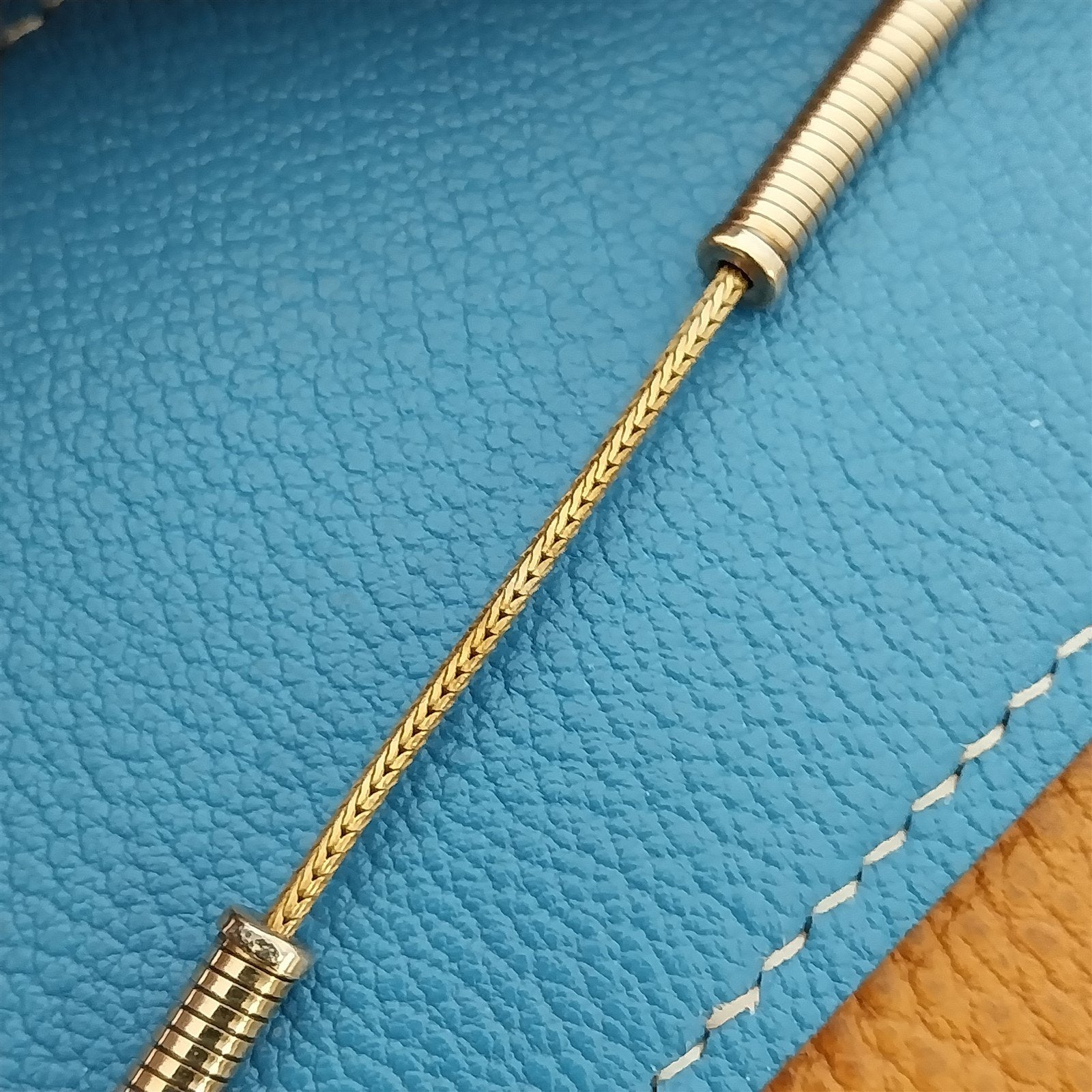 12k Yellow Gold-Filled Forstner Ladies Expansion Unused 1950s Vintage Watch Band