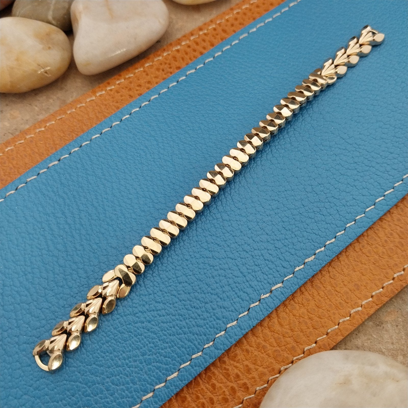 1950s Vintage Ladies 10K Gold-Fill Gemex Single Lug Unused Cocktail Watch Band