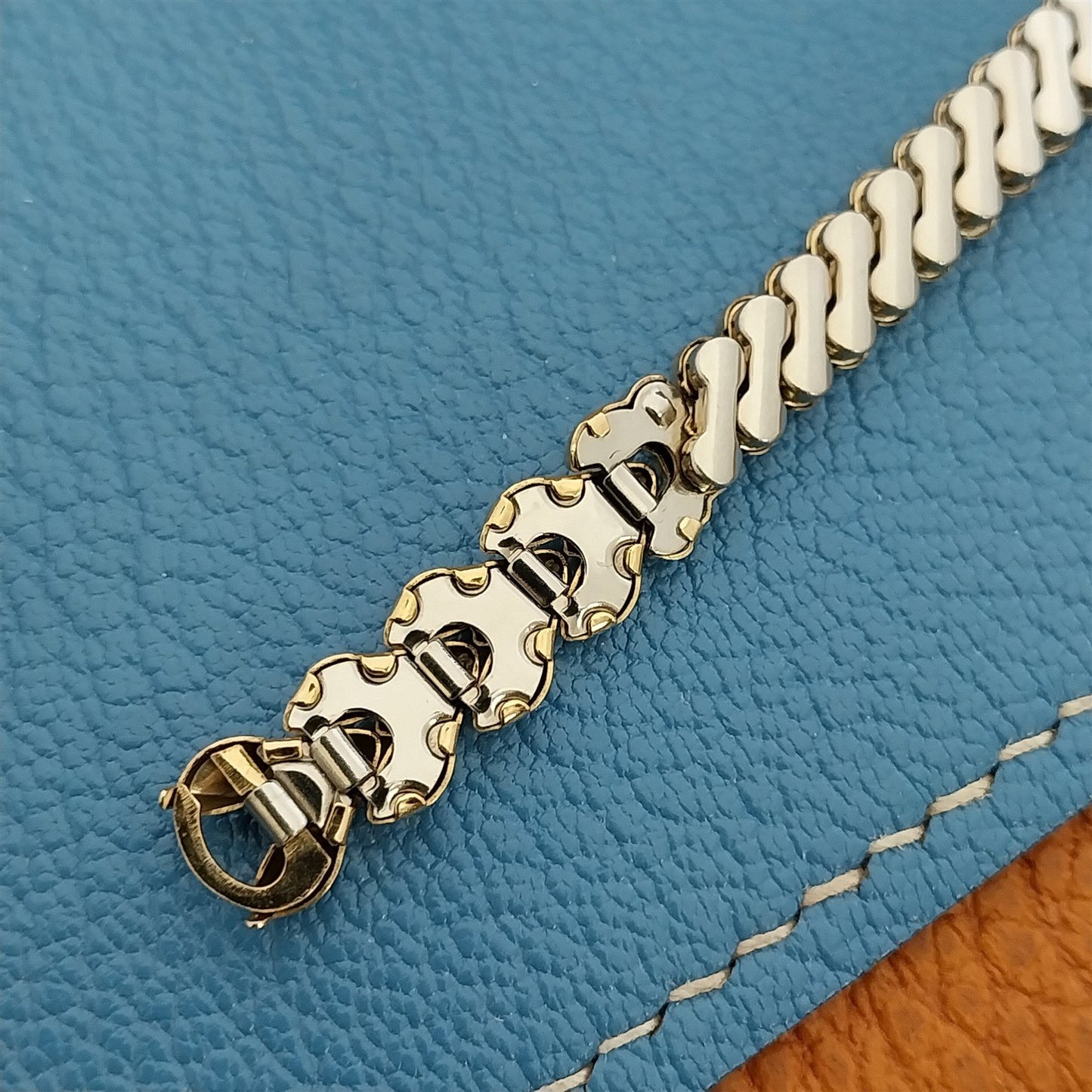 1950s Vintage Ladies 10K Gold-Fill Gemex Single Lug Unused Cocktail Watch Band