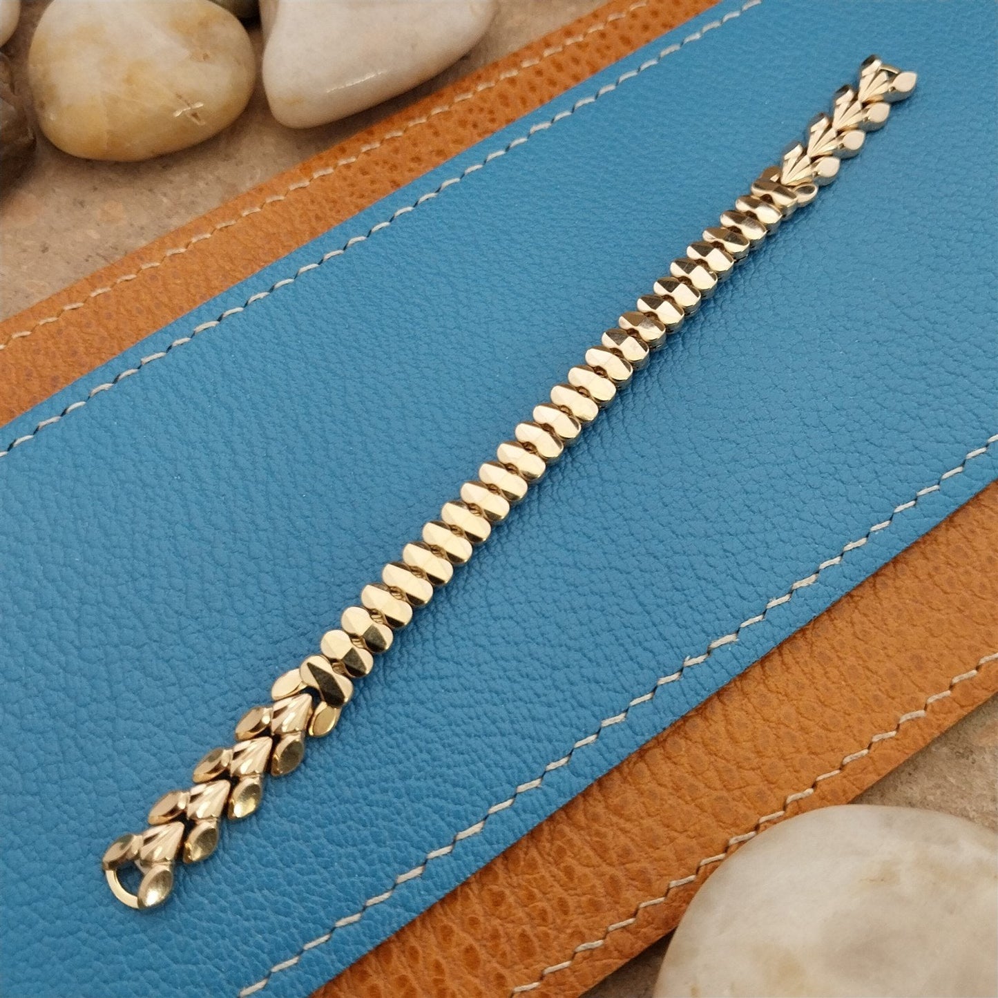 1950s Vintage Ladies 10K Gold-Fill Gemex Single Lug Unused Cocktail Watch Band