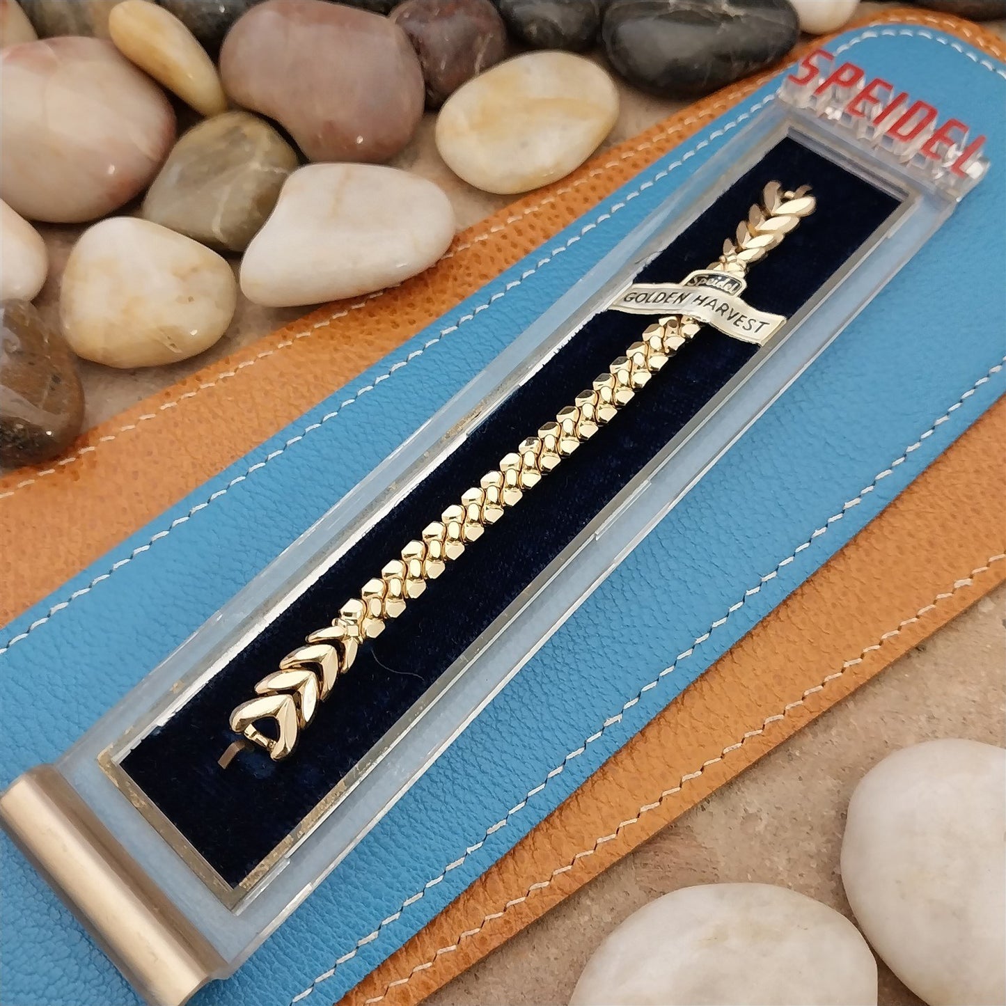 Vintage Ladies Gold-Fill 1961 Speidel Golden Harvest Unused Cocktail Watch Band