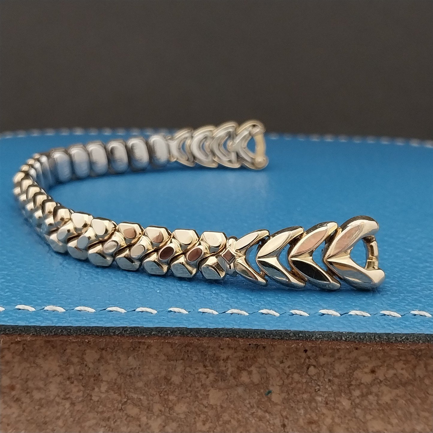 Vintage Ladies Gold-Fill 1961 Speidel Golden Harvest Unused Cocktail Watch Band