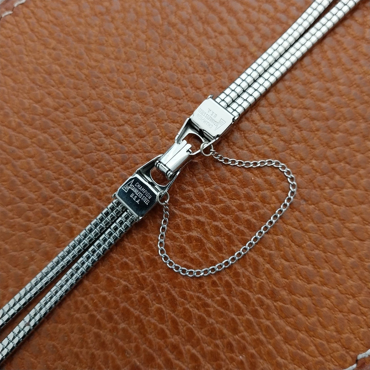 1/2" Stainless Steel JB Champion Ladies Vintage Cocktail Watch Band