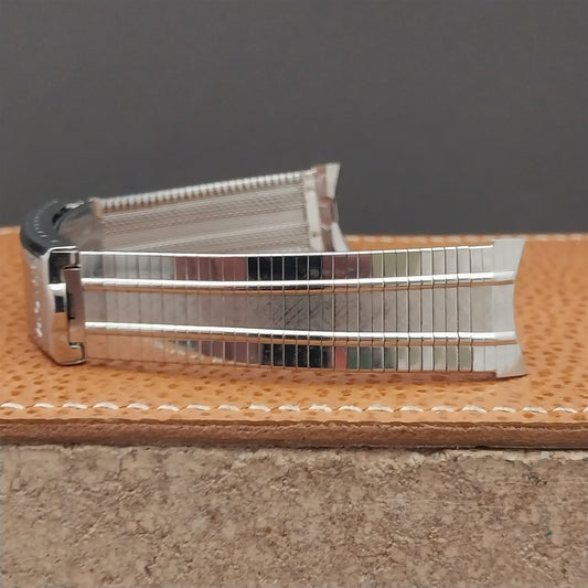Vintage Bulova 19mm 18mm JB Champion Stainless Steel nos Unused 1960s Watch Band