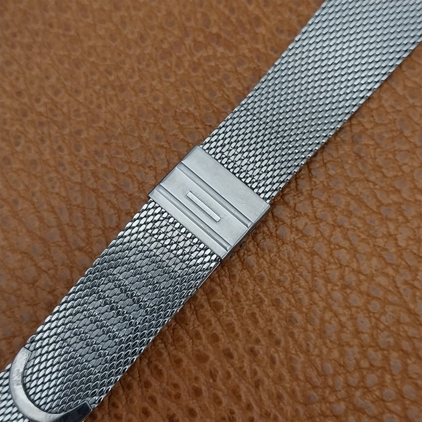 22mm Stainless Mesh Classic Unused 1960s-1970s JB Champion Vintage Watch Band