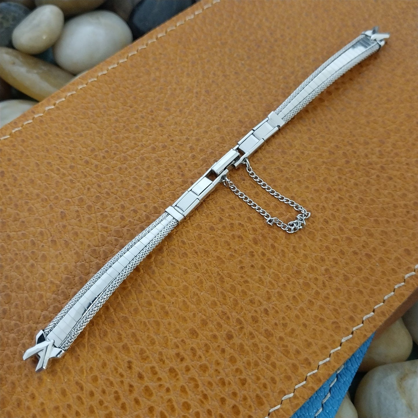 Ladies 10k White Gold-Filled JB Champion MCM nos 1960s Unused Vintage Watch Band