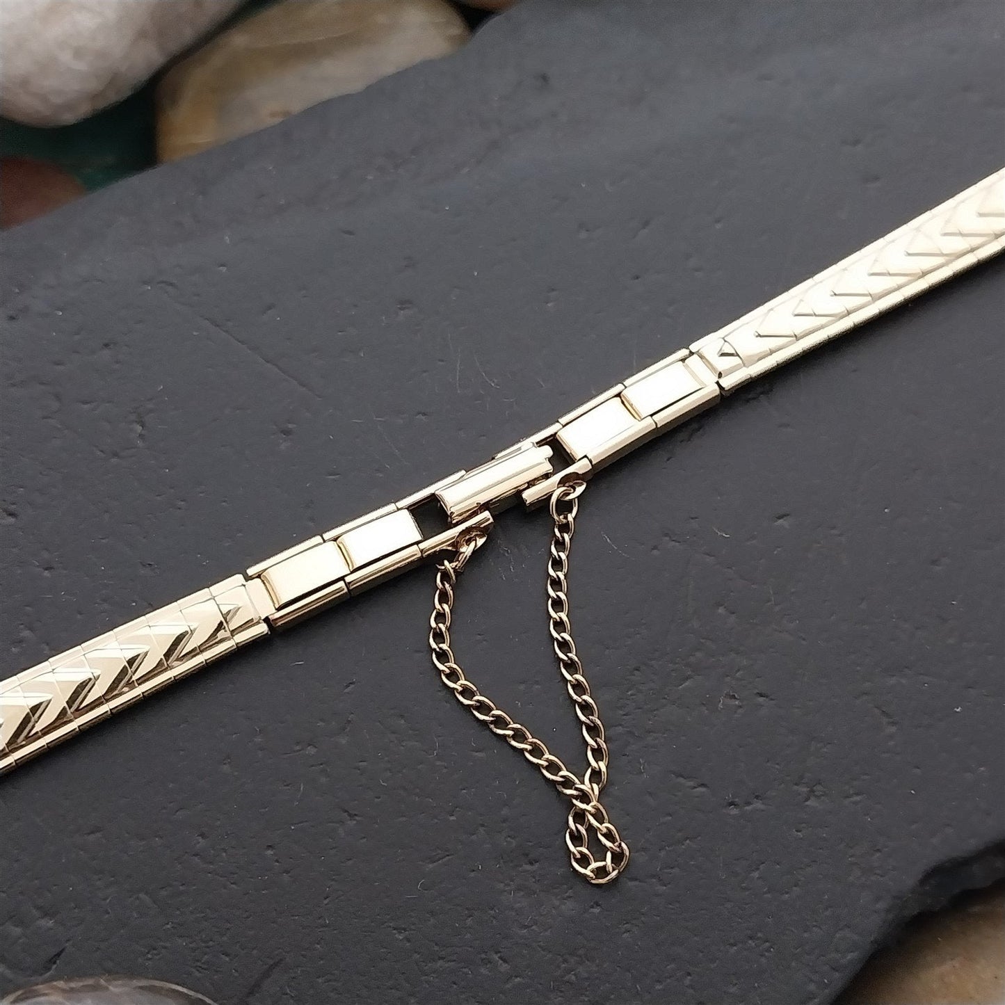 Ladies 10k Yellow Gold-Filled JB Champion Unused 1960s Vintage Watch Band