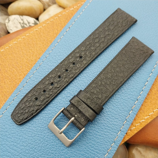 18mm Hirsch Saddle Leather Classic Tapered Unused Vintage Watch Band