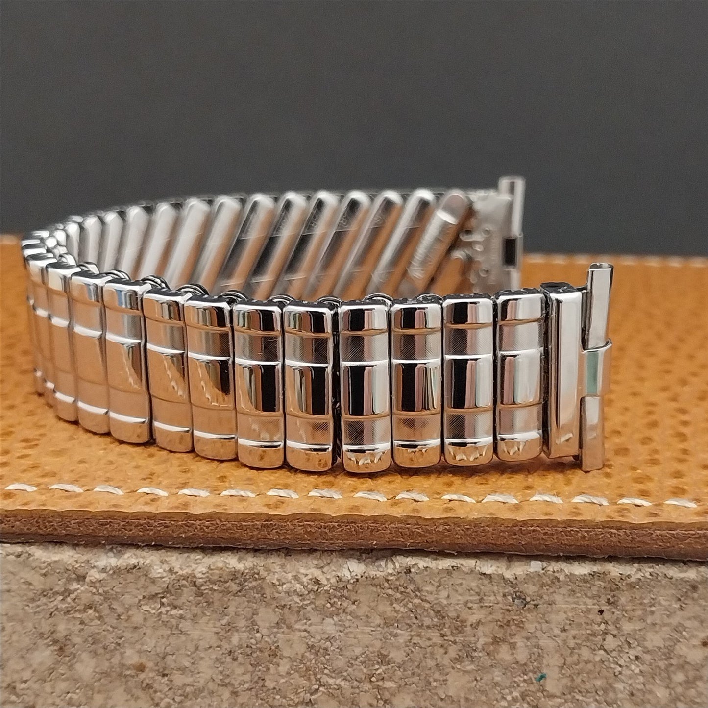17mm 18mm 19mm JB Champion Stainless Classic 1960s nos Unused Vintage Watch Band