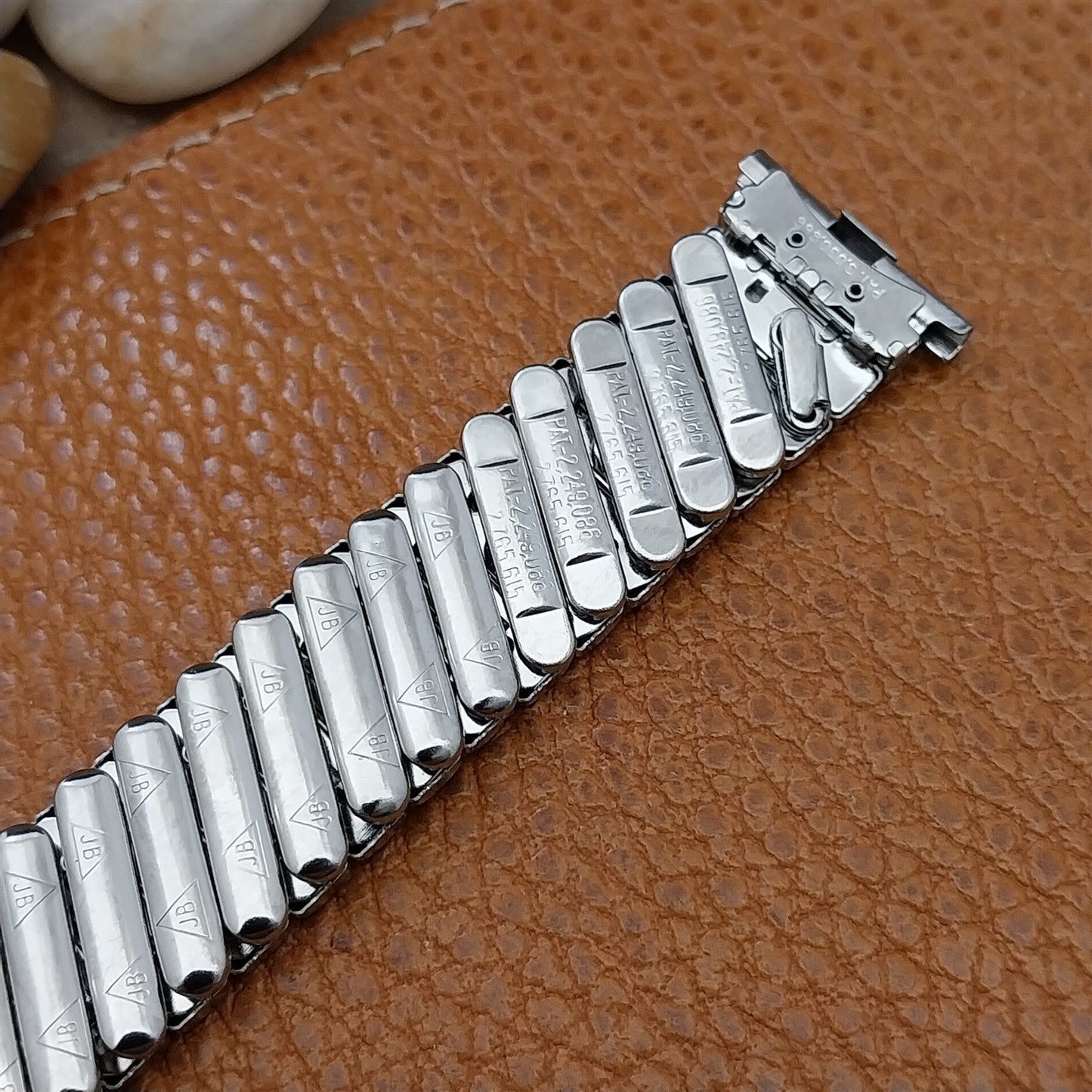 17mm 18mm 19mm JB Champion Stainless Classic 1960s nos Unused Vintage Watch Band