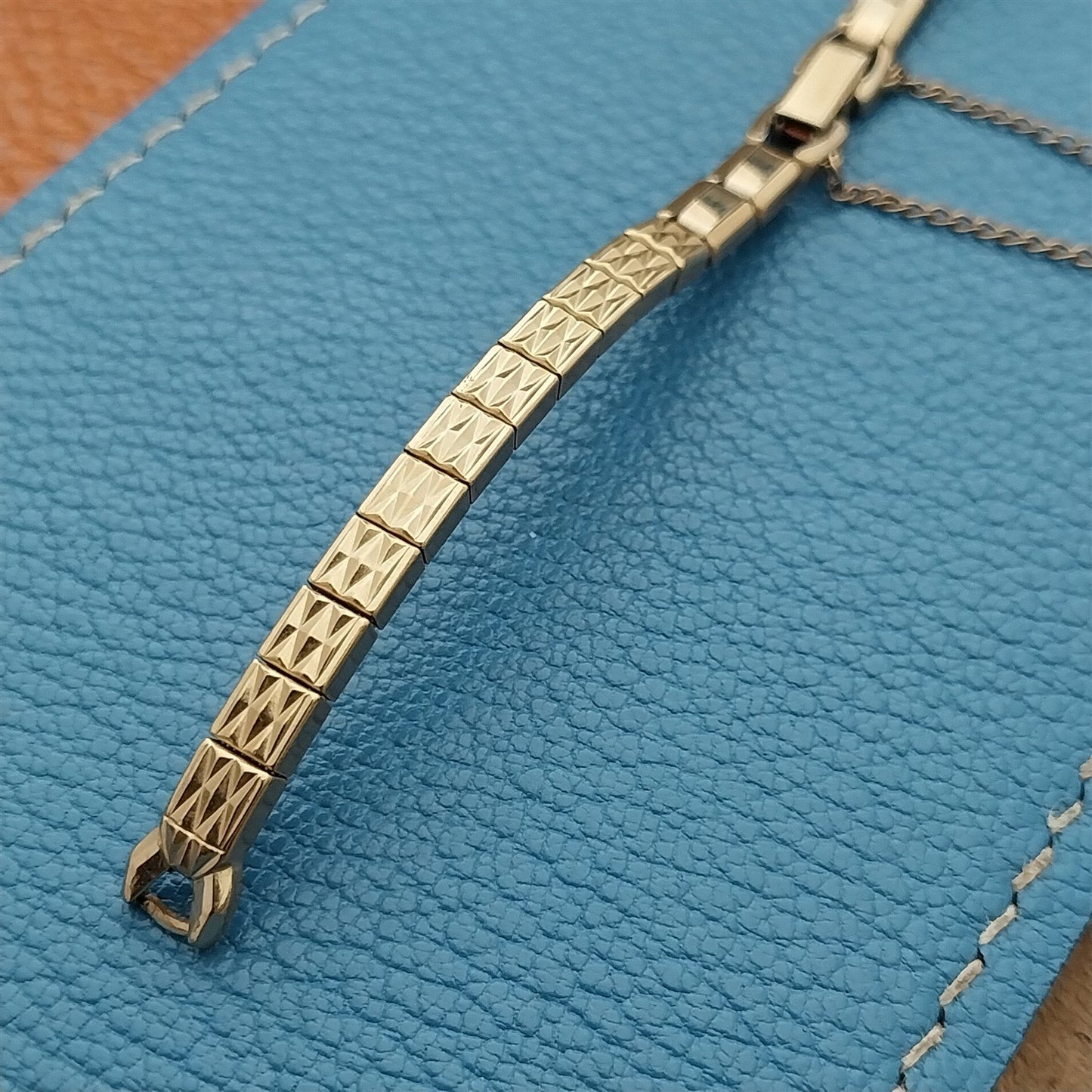 1960s Ladies Gold-Fill Speidel Queen of Elegance NOS Unused Cocktail Watch Band