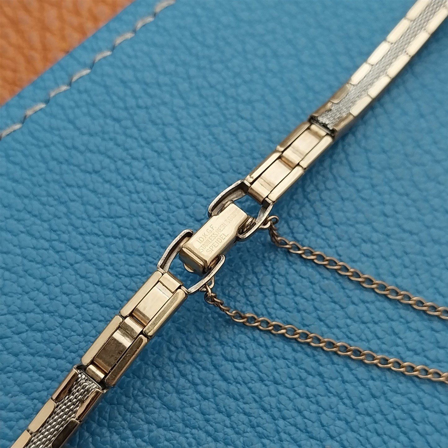 1960s Ladies Gold-Fill Speidel Queen of Elegance NOS Unused Cocktail Watch Band